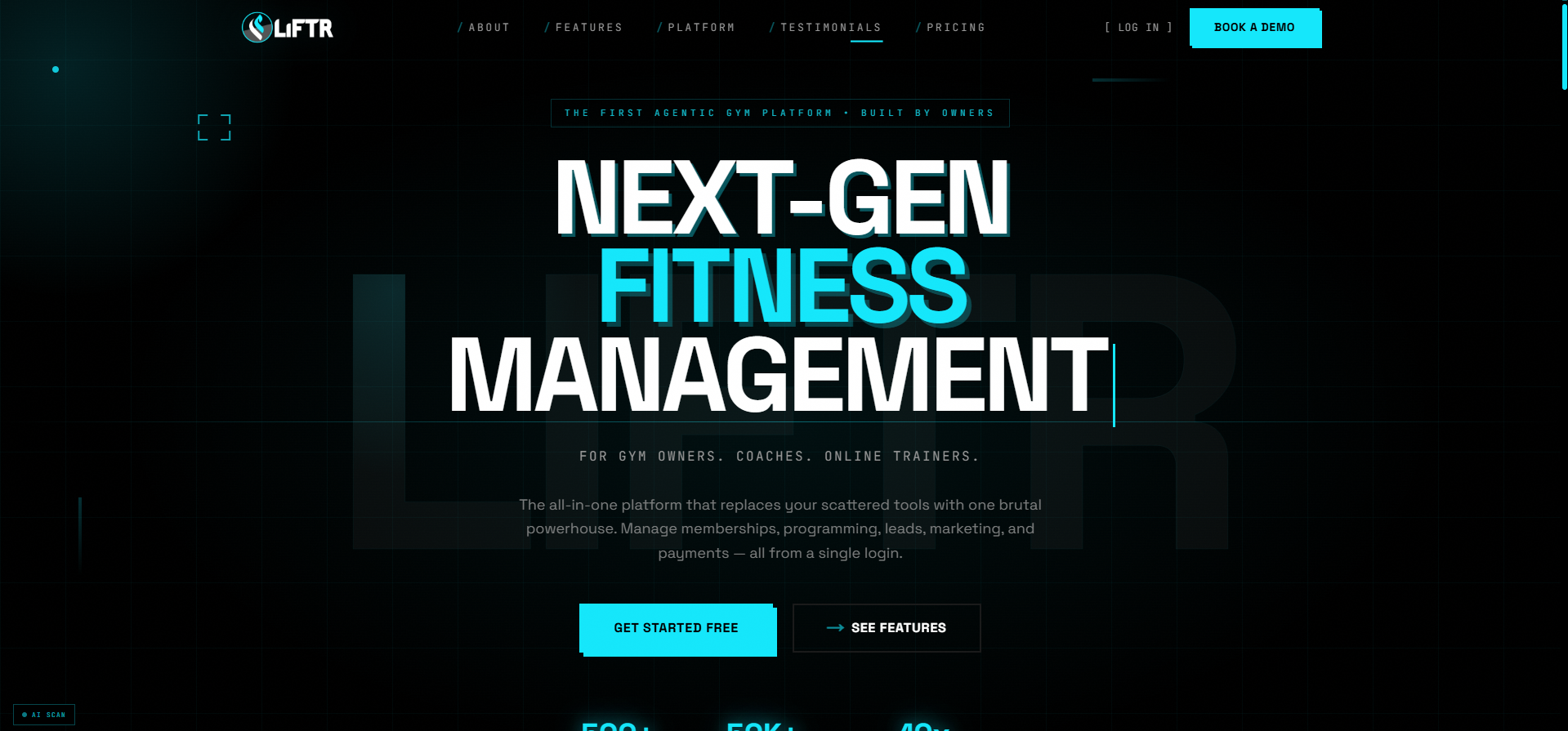 LiFTR.ai website